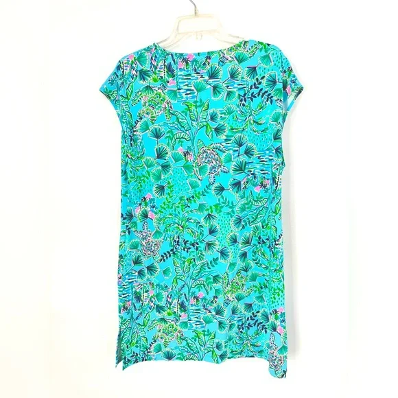Lilly Pulitzer Swim Coverup Dress Blue - Picture 4 of 6
